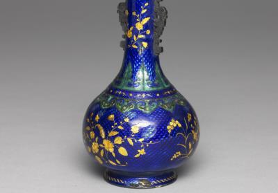 图片[2]-Gilded champleve vase, Qing dynasty (1644-1911).-China Archive